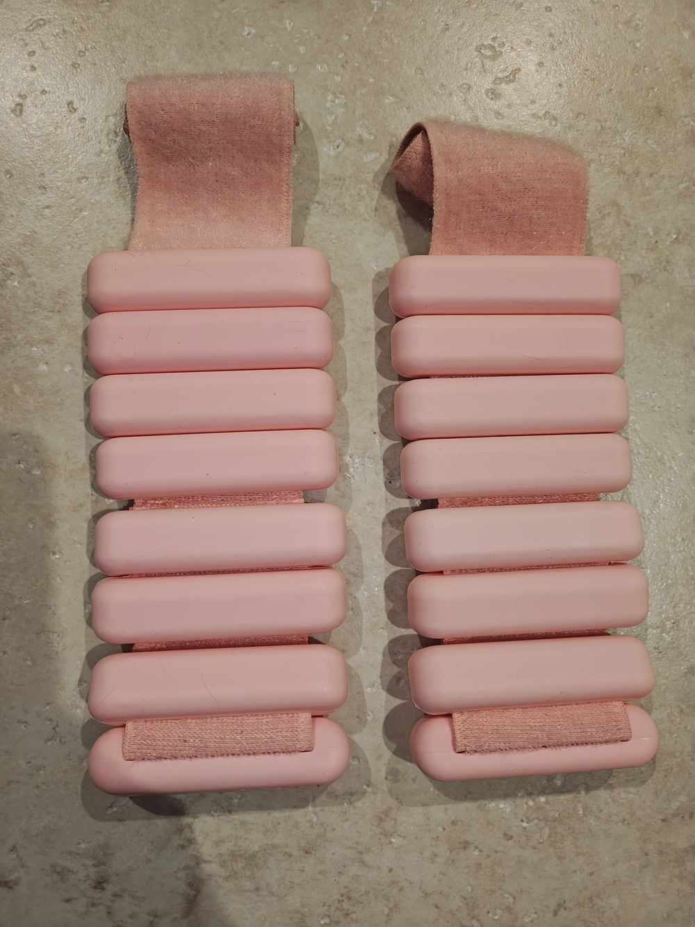 Pink Bala Bangles - Adjustable Wrist & Ankle Weights- 2lb Each - Picture 2 of 6